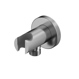 Угловой соединительный элемент с держателем лейки WHITECROSS Y1005NIB брашированный никель